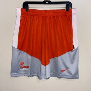 Nike Clemson Tigers Football Team Issue On-Field Practice Training Shorts Mens
